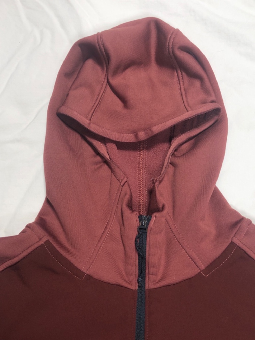 Womens Mountain Hardware softshell jacket size M brown full zip stretchy - Picture 4 of 10